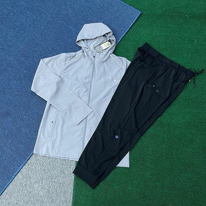 Conjunto Deportivo AU | Chaqueta Y Pantalón | Fino e Impermeable