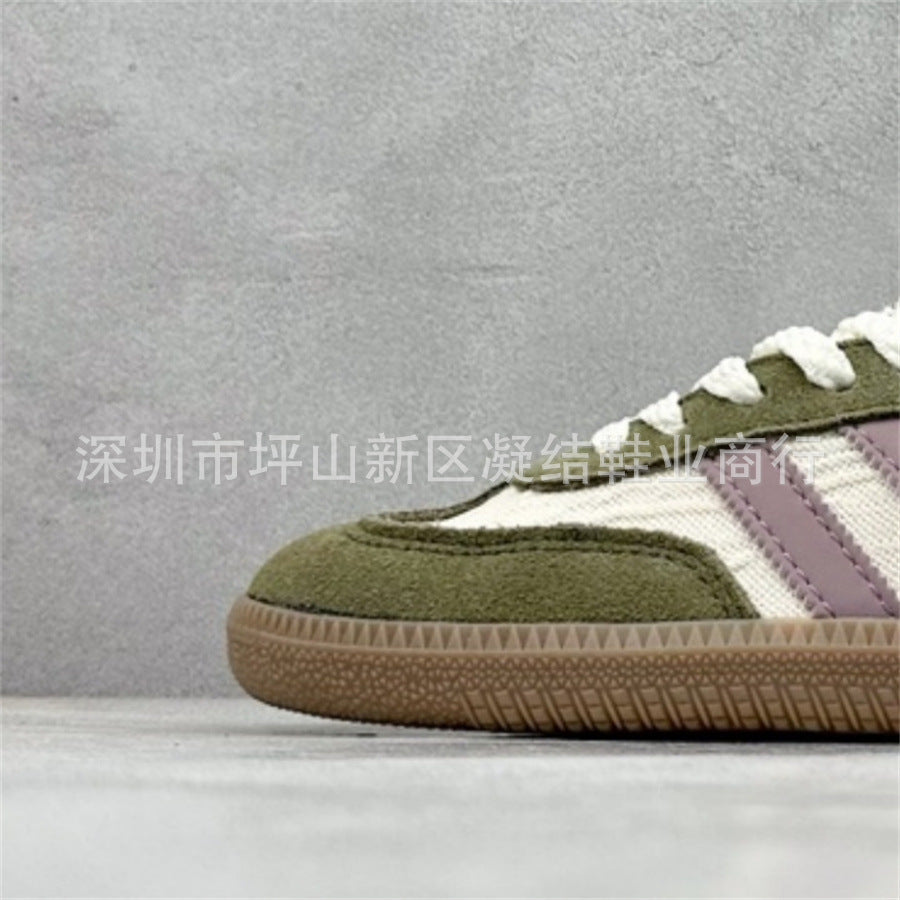 Comercio exterior de origen transfronterizo para hombres y mujeres, zapatillas de entrenamiento casuales versátiles y ligeras morales para parejas, zapatillas bajas de puntera redonda con cordones