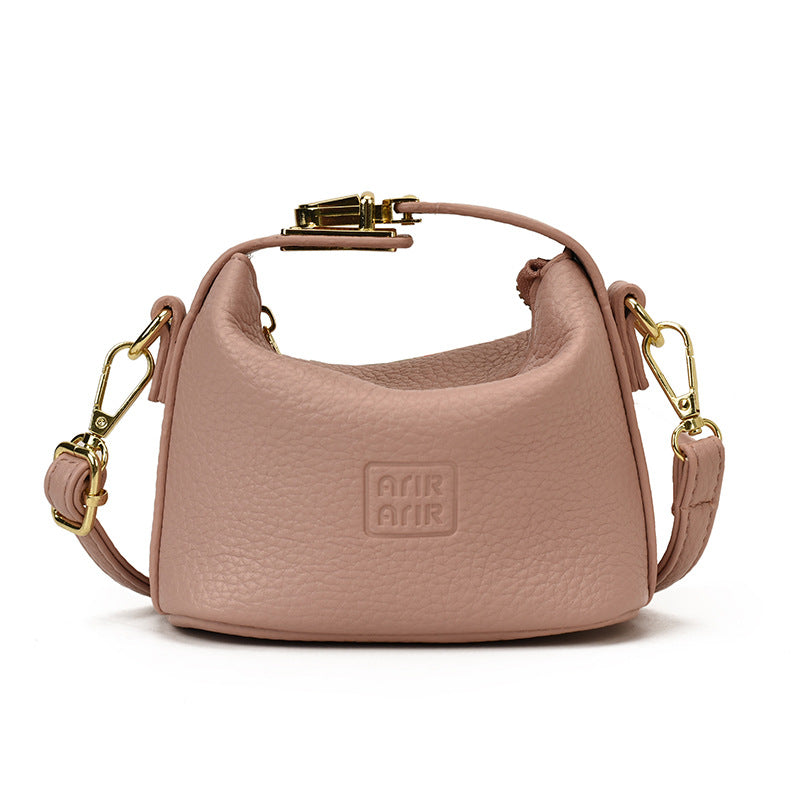 Bolso mini de dumplings de vaquero transfronterizo, bolso ligero de lujo de alta gama, versátil y de moda, bolso de mujer, bolso bandolera infantil de nicho coreano