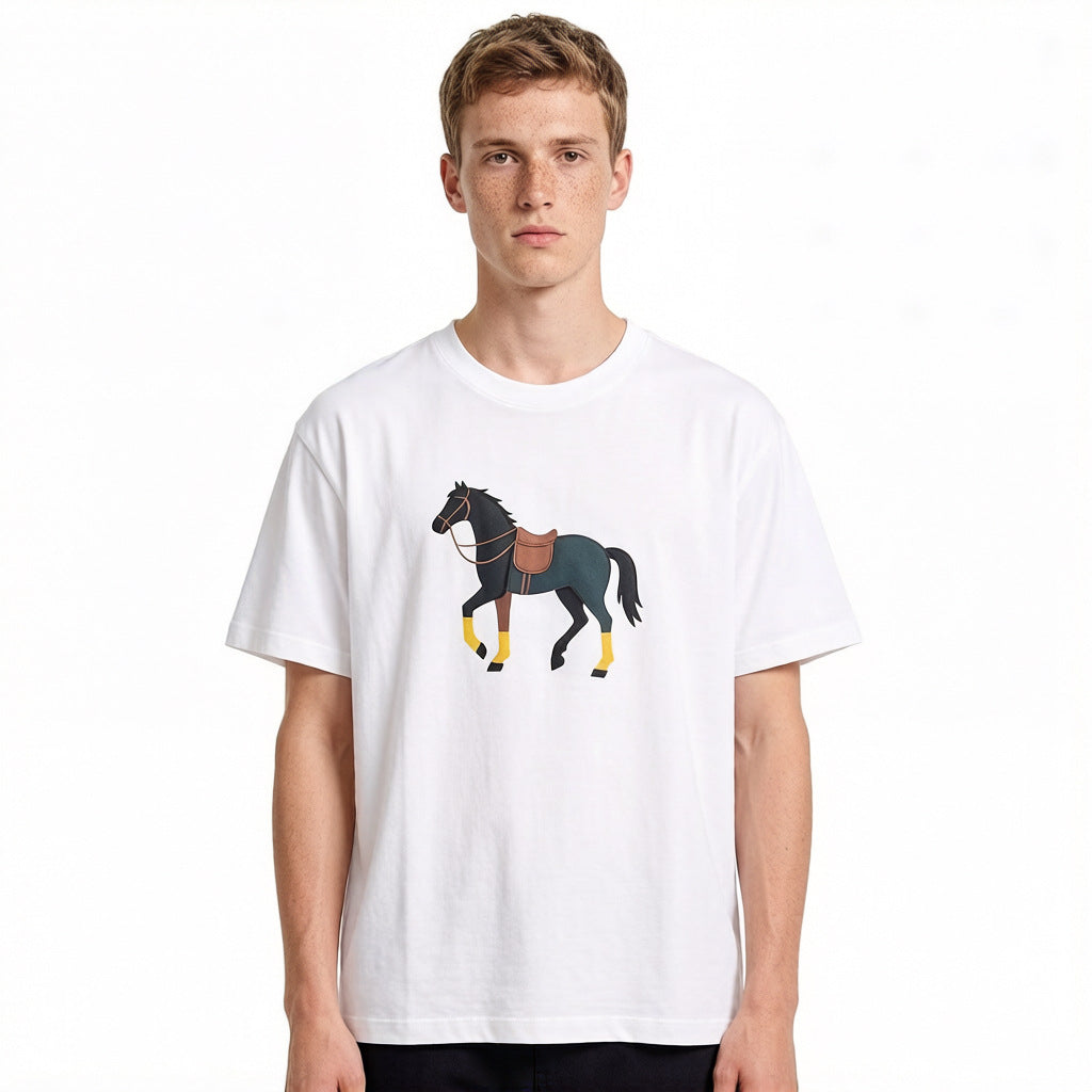 Camiseta HER De Hombre | Manga Corta Y Bordado
