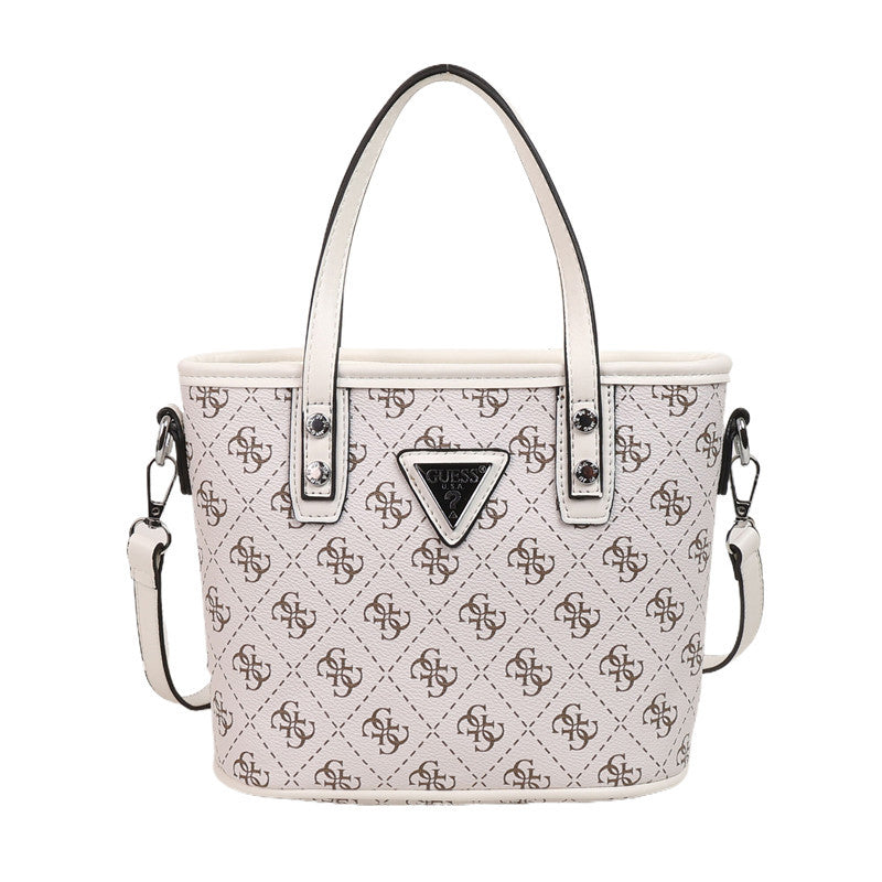 Comercio exterior, nueva moda de bolso pequeño de tres bolsos pequeños de tres bolsos para suegras y bolso sencillo de mujer con estampado de un hombro, bolso cruzado
