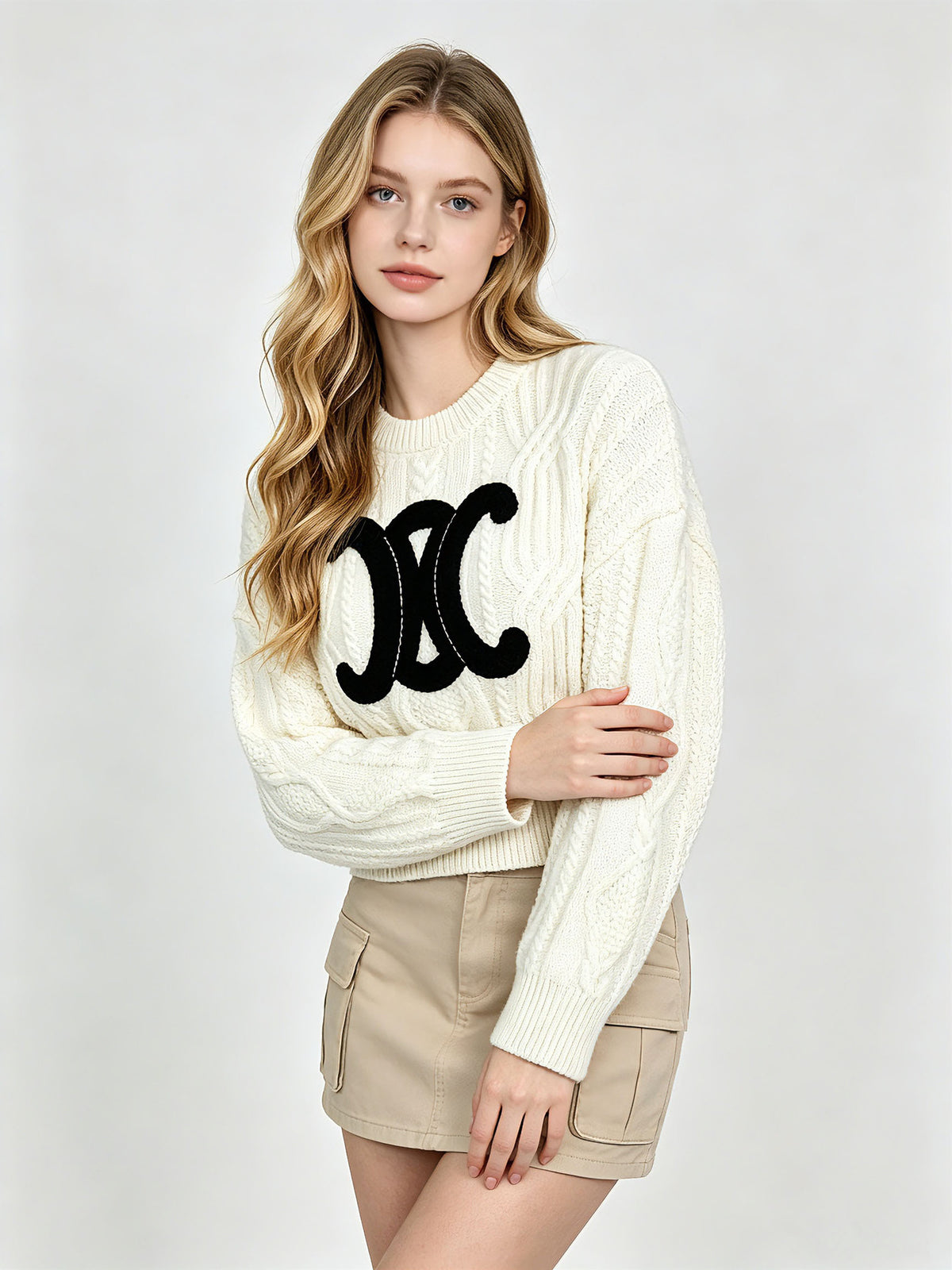 Maglione a trecce baselayer CE | Autunno Inverno
