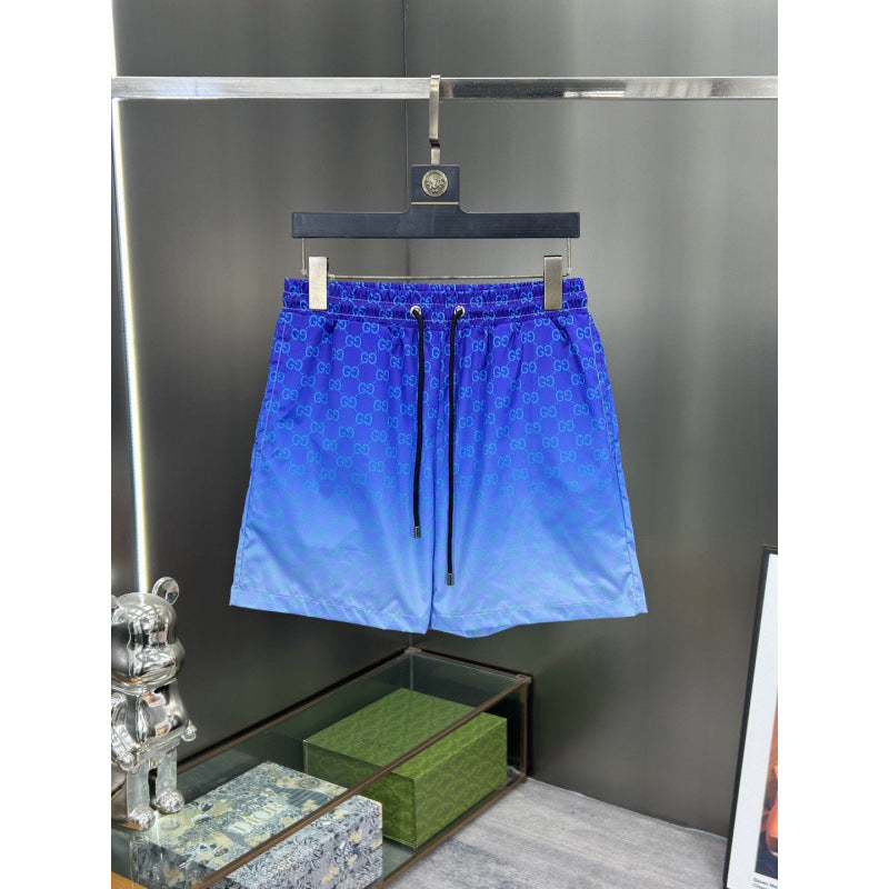 Shorts deportivos casuales casuales de estampado digital para comercio exterior transfronterizo transfronterizo, pantalones deportivos casuales con estampado digital de doble G