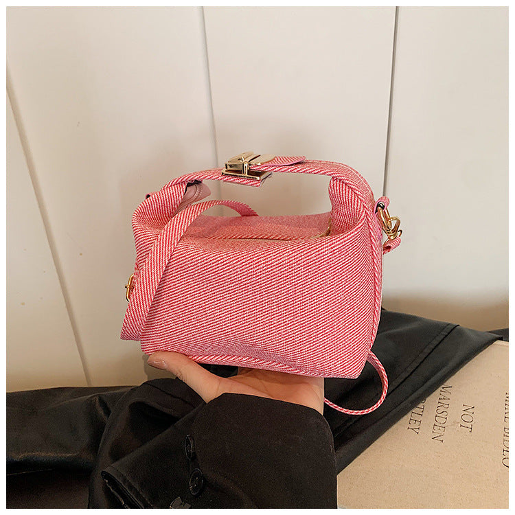 Bolso Niche para mujer, Nuevo Bolso Versátil de Almohada Primavera/Verano 2024, Bolso Casual Sencillo de Hombro Cruzado