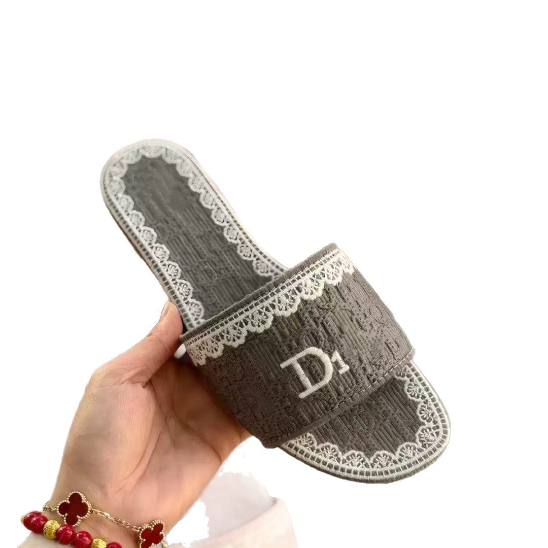 Sandalias Tacón Mujer Bordado 3D | Primavera Verano 2026