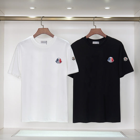 Camiseta Bordada Hombre MON | Cuello Redondo