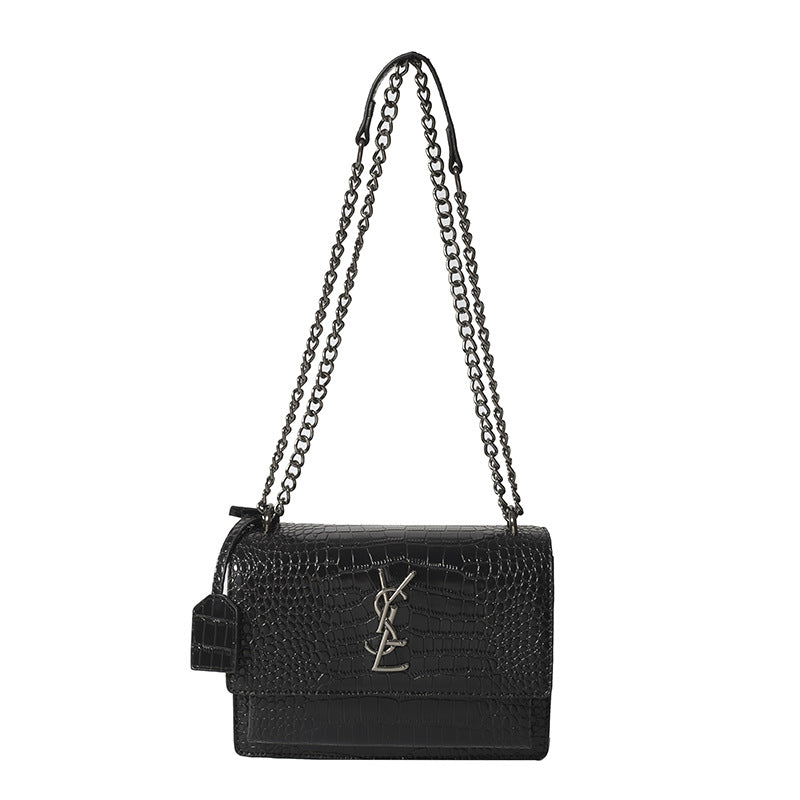 Bolsos transfronterizos para mujer 2026 nueva cadena vintage europea y americana de alta gama, bolso familiar Yang de moda bandolera de un solo hombro