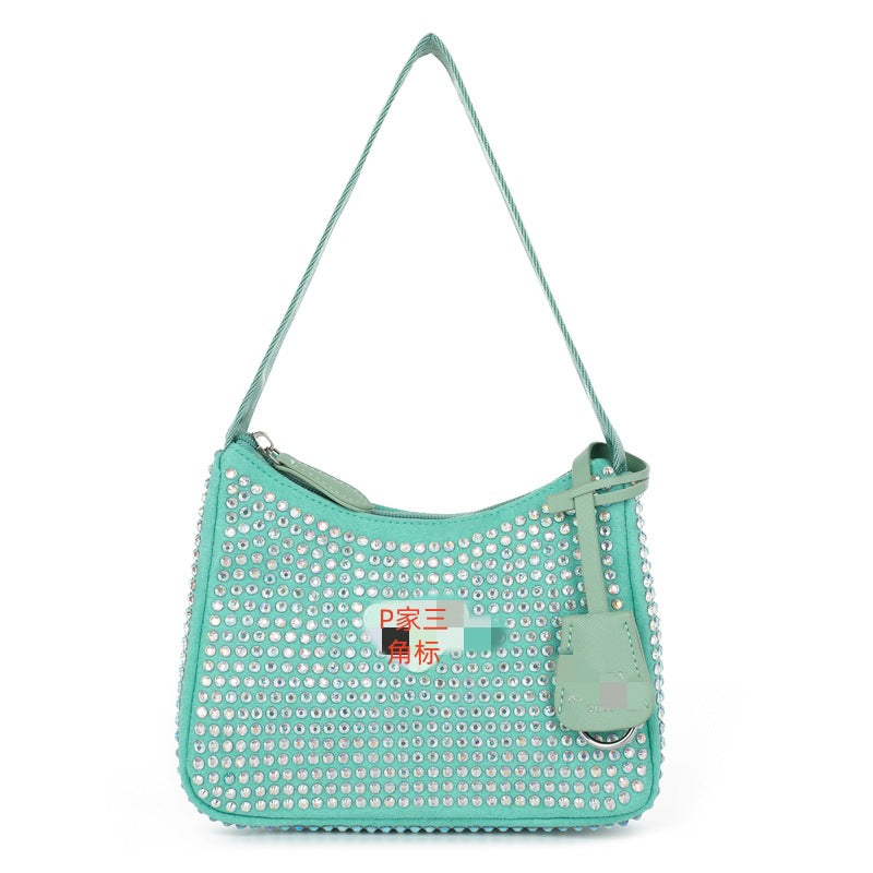 Bolso Hobo Mujer PA | Pedrería Brillante | Sin Cakja