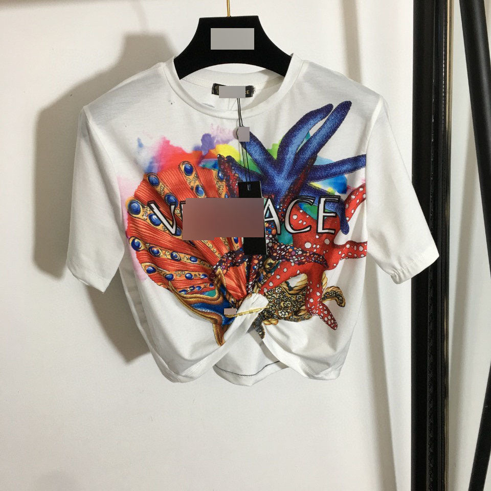 Camiseta Versa ce Corta | Estampado Medusa