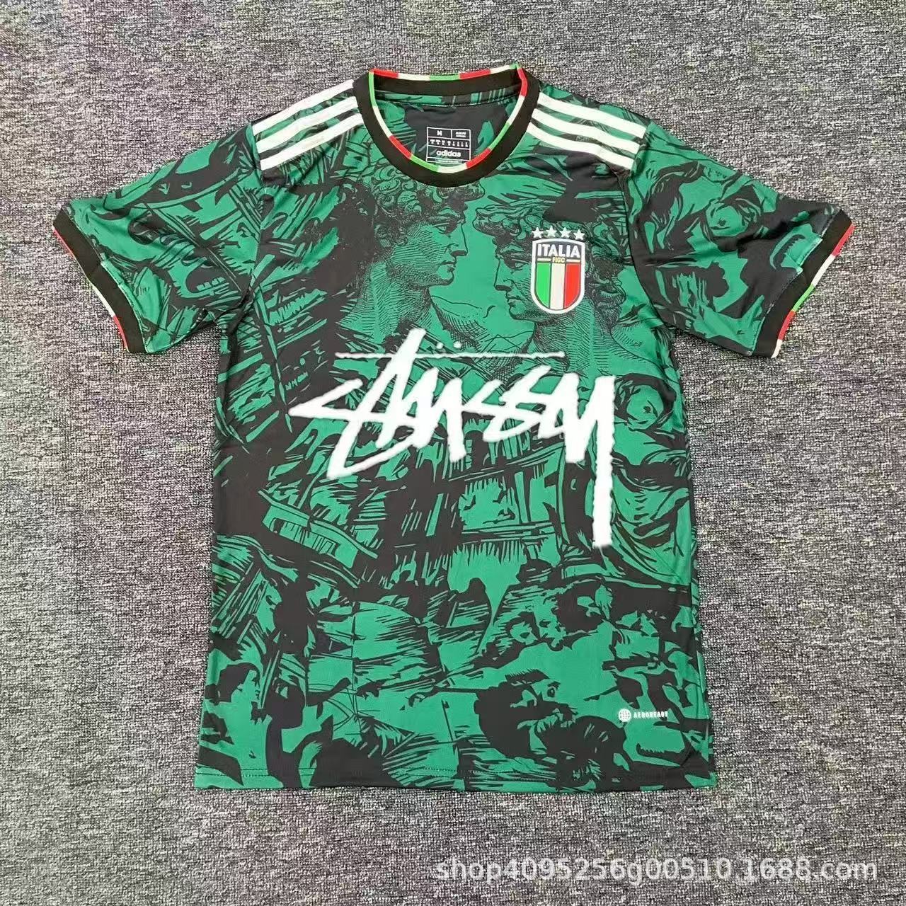 Venta al por mayor transfronteriza para Países Bajos, Alemania, Francia, Italia, Flamengo, Italia, envío gratuito para una camiseta de fútbol