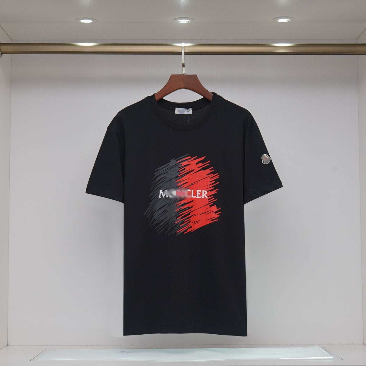 Camiseta Bordada Hombre MON | Cuello Redondo
