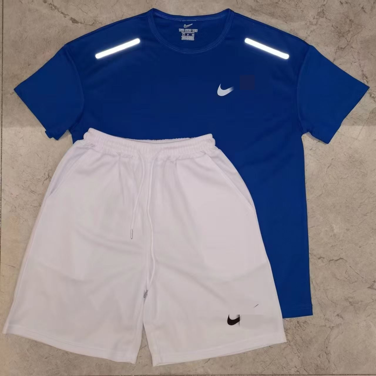 Camisetas americanas, conjuntos de entrenamiento para estudiantes deportivos, monos de atletismo de manga corta para hombres y mujeres, baloncesto fitness y ropa deportiva en stock