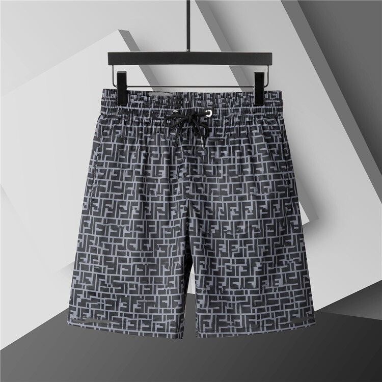Pantalones Cortos Playa Unisex Letras Secado Rápido | Moda 2025