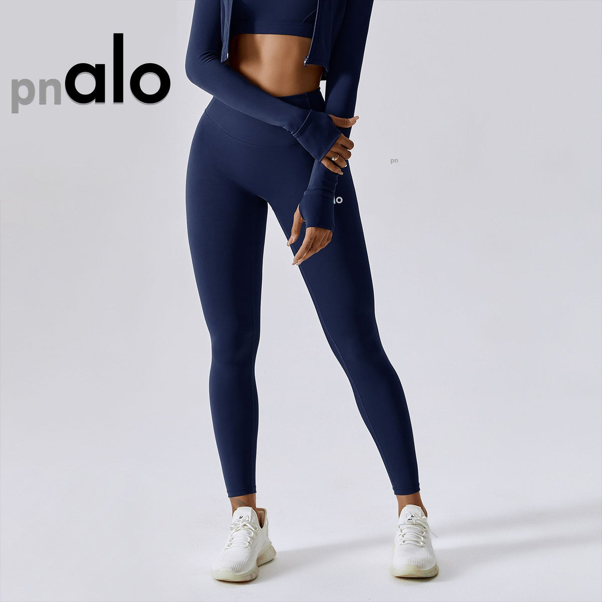 Pantalón Yoga Mujer AL | Talle Alto Y Color Liso