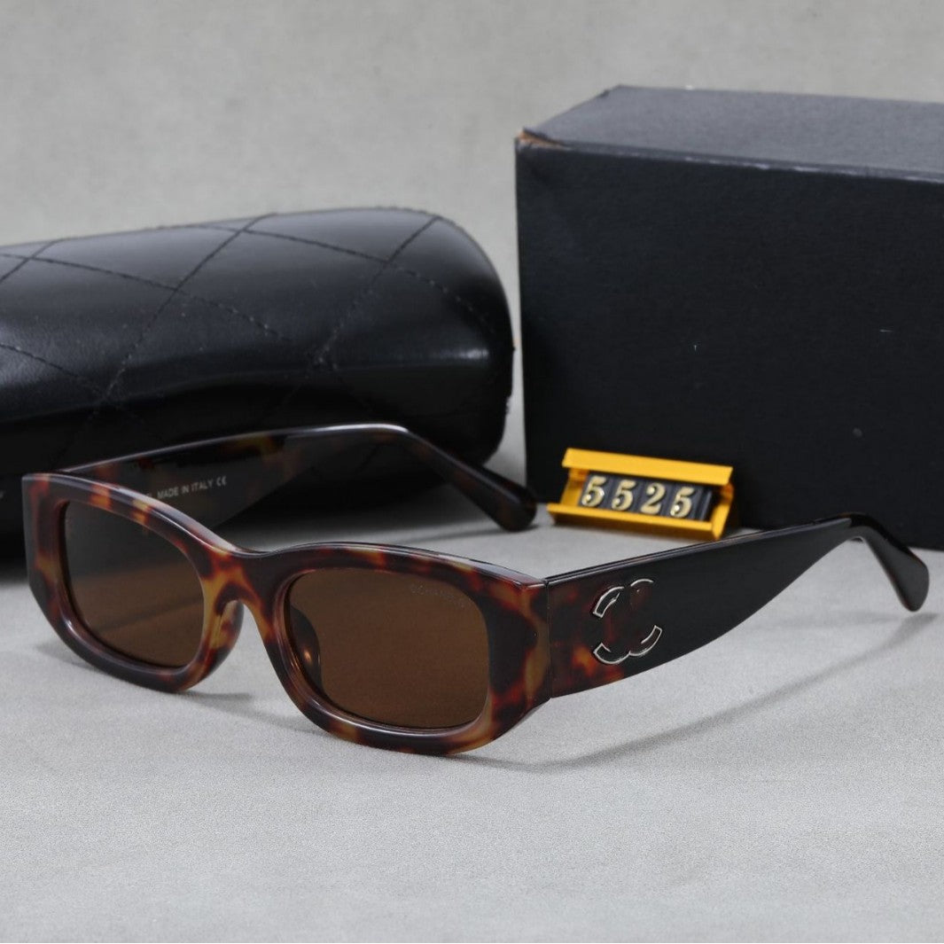 Nueva Xiaoxiang Panda Gafas de bloques de color en blanco y negro 2026 Gafas de sol para celebridades en Internet para protección UV