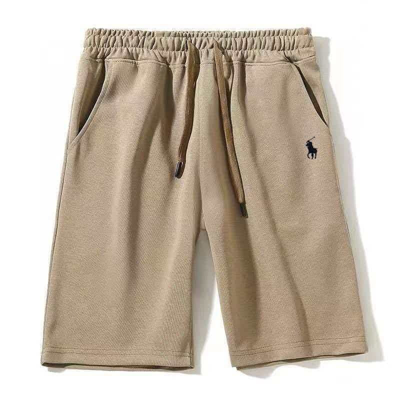 Shorts de algodón ásperos de comercio internacional transfronterizo, unisex, ropa exterior de verano, deportiva casual holgada y versátil estilo con el logo de ponis