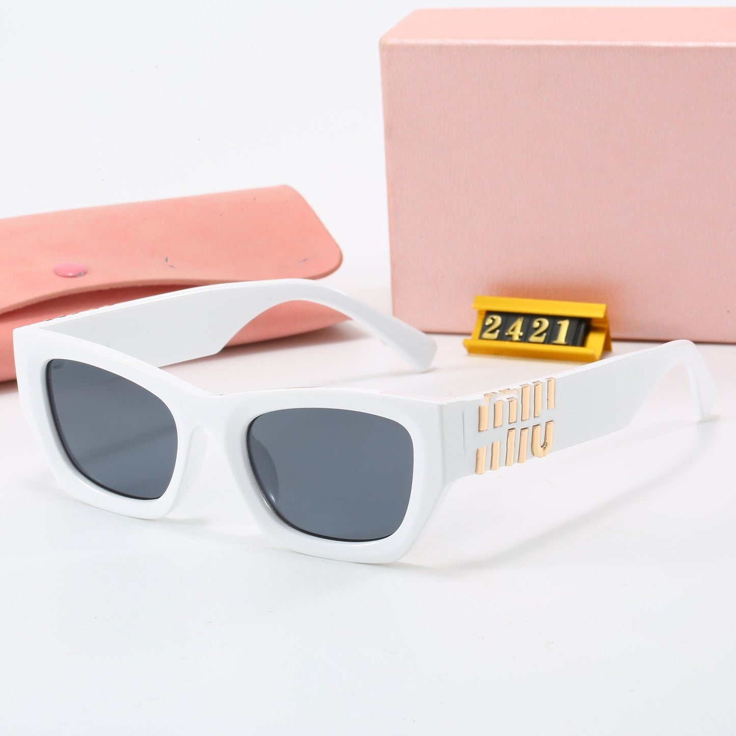 Nuevas gafas de sol transfronterizas europeas y americanas, gafas vintage de alta gama y gafas de moda estilo INS de moda que combinan con estilos de influencers masculinos y femeninos