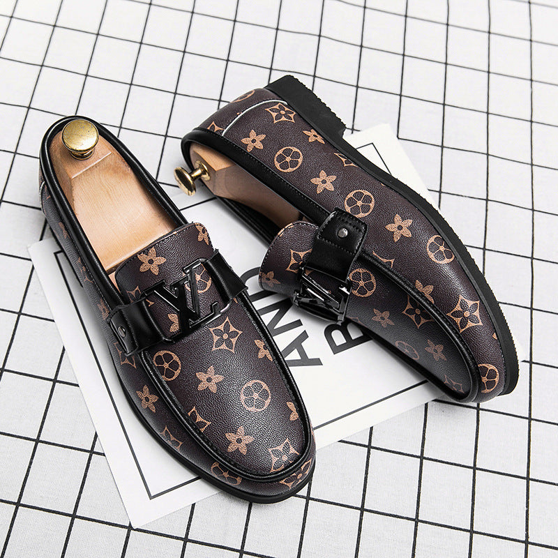 Mocasines clásicos de moda para hombres, parte superior suave de cuero auténtico, suela suave, zapatos casuales de cuero para hombres