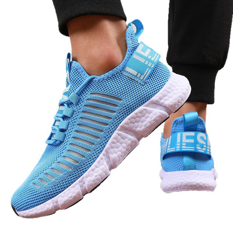 Ventas directas de fábrica, verano, zapatillas de exterior nuevas, zapatillas casuales con recortes, recortes, zapatos de malla de verano, transpirables, a la moda y versátiles