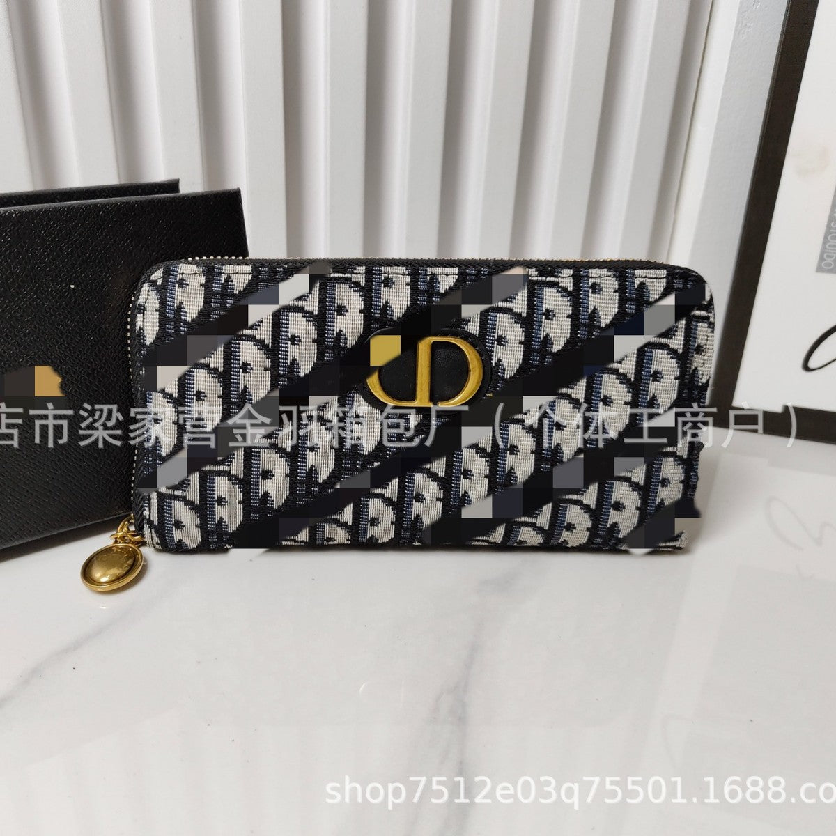 Di Parent's Style Wallet Wholesale de gran capacidad multiranura con ranura para tarjetas ID Monedero, bolso de mano ligero y versátil para mujer