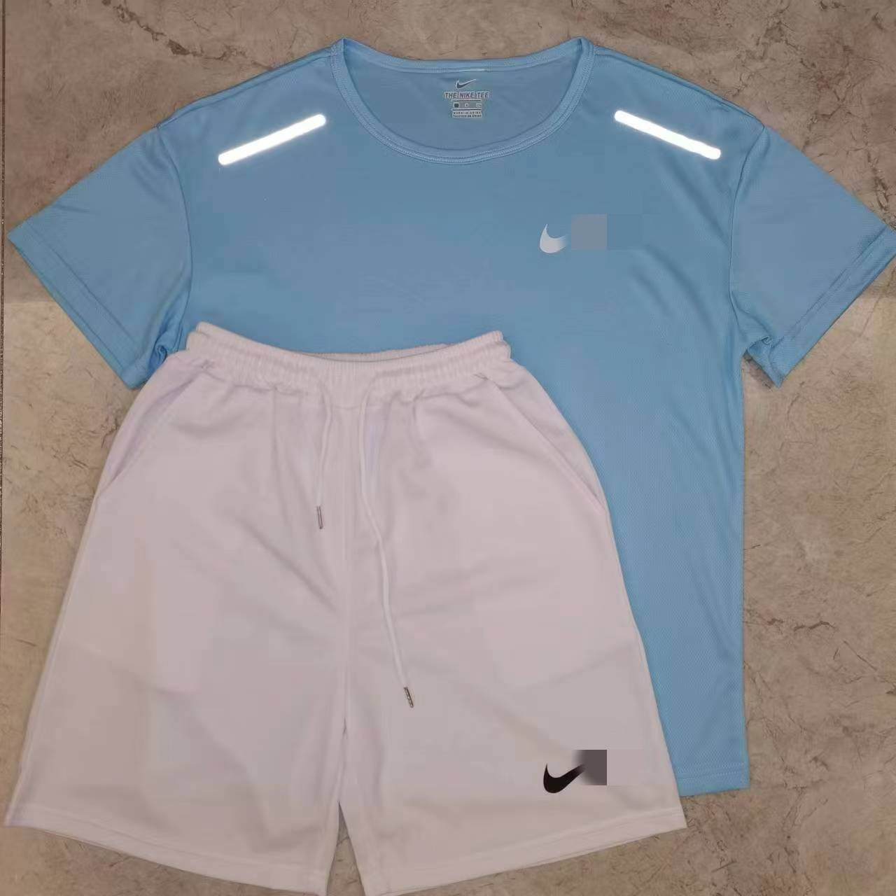 Camisetas americanas, conjuntos de entrenamiento para estudiantes deportivos, monos de atletismo de manga corta para hombres y mujeres, baloncesto fitness y ropa deportiva en stock