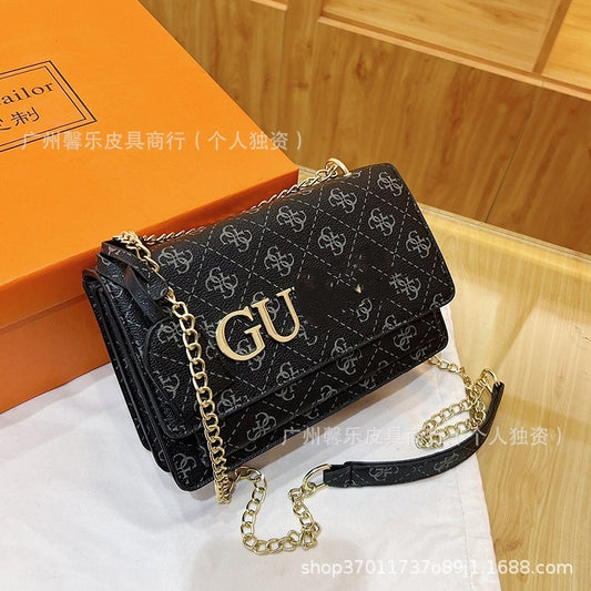 Bolso de cadena de moda súper caliente, súper caliente, bolso de cintura cruzado de un solo hombro para mujer 2025, de moda, versátil y versátil y de un solo hombro Bolsas