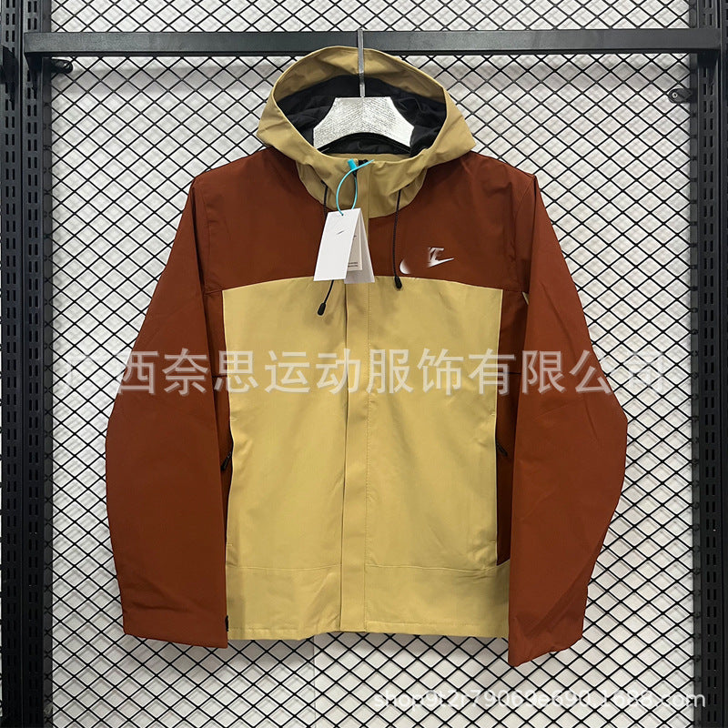 メンズ防水フードジャケット | スポーツ レジャー 春 秋