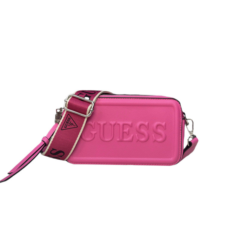 Borsa Fotocamera Litchi Donna Tracolla Moda 2026 | Senza Scatola