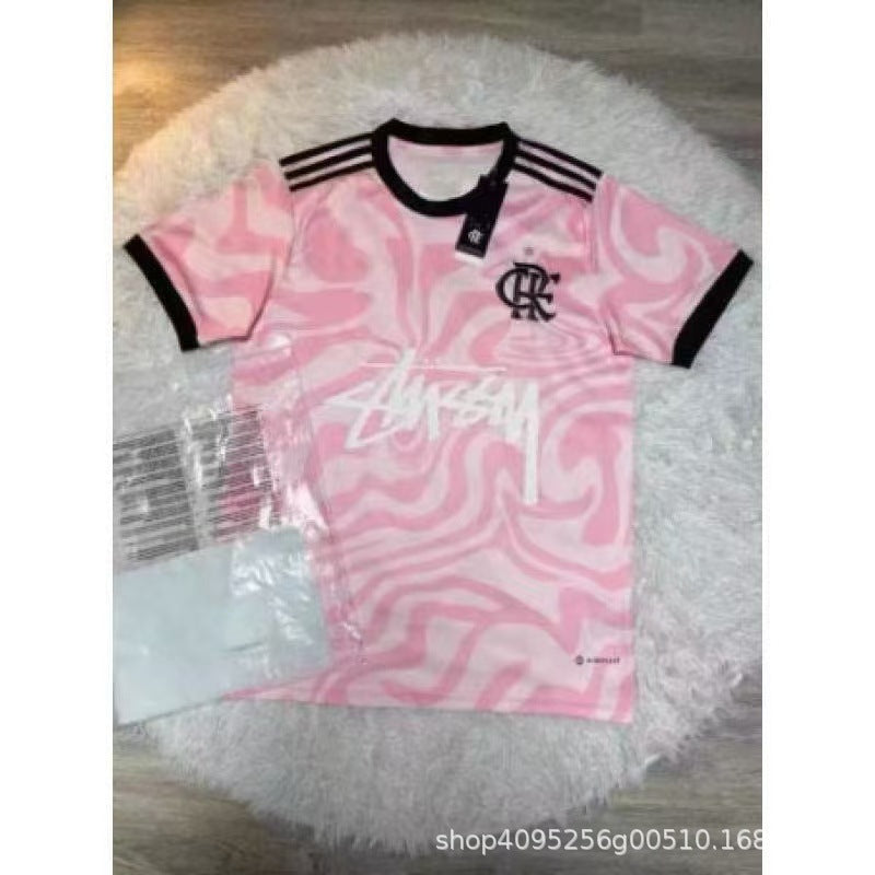 Venta al por mayor transfronteriza para Países Bajos, Alemania, Francia, Italia, Flamengo, Italia, envío gratuito para una camiseta de fútbol