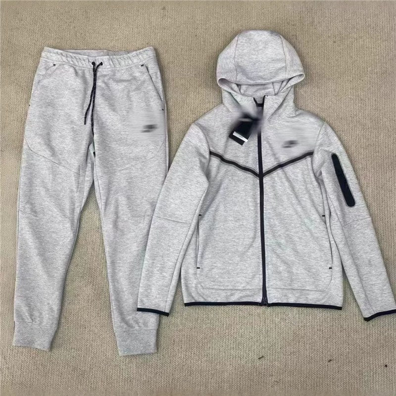 Ensemble de sport pour homme veste à capuche + pantalon | Printemps Automne