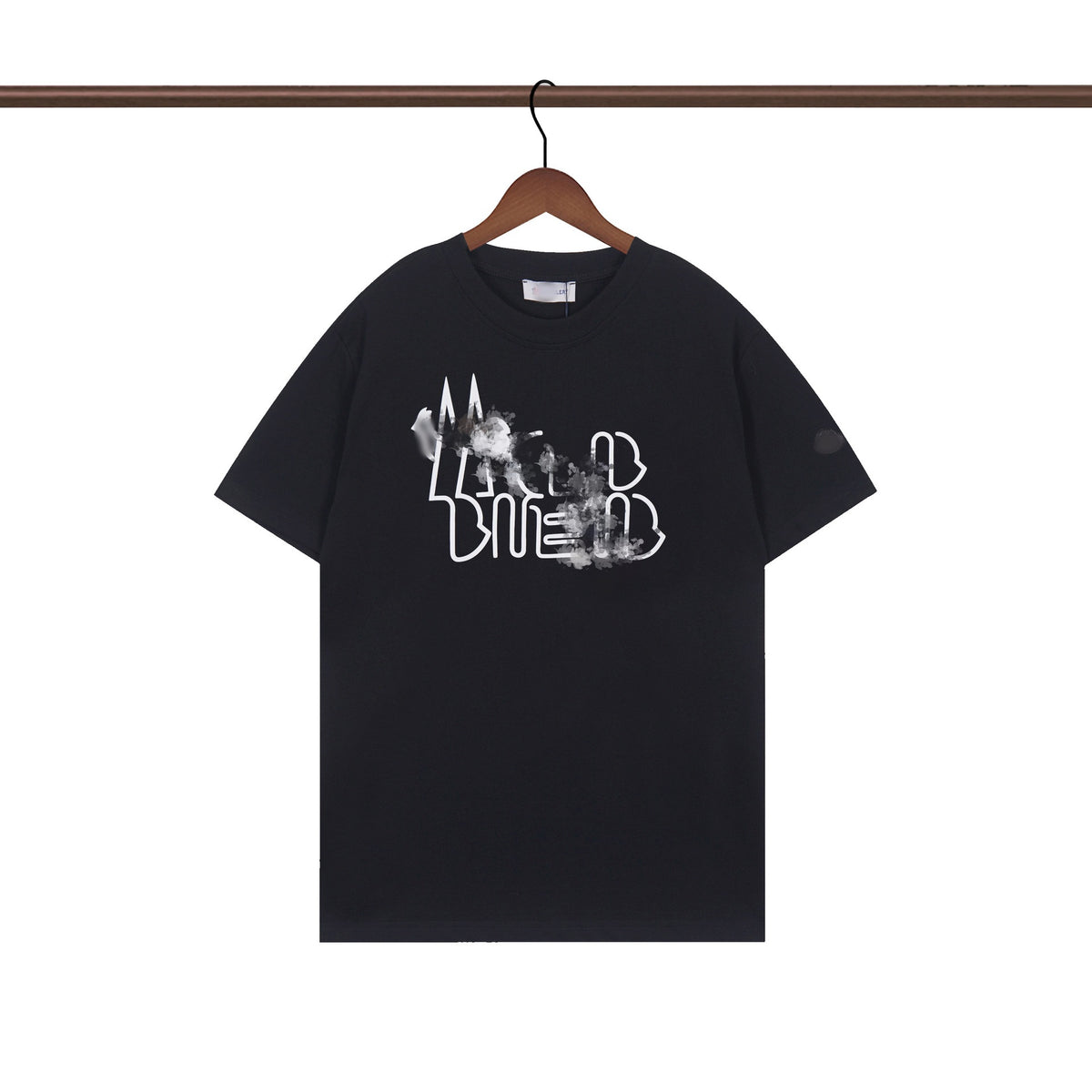 Camiseta Bordada Hombre MON | Cuello Redondo
