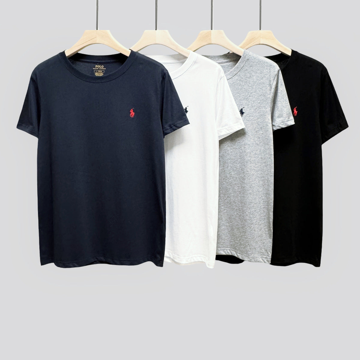 T-shirt Tommy a maniche corte ricamata di coppia | Puro cotone