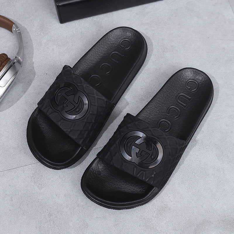 Zapatillas chulas para mujeres, hogar, interior, casa, suelas suaves, antideslizante eva, hombres de comercio exterior versátiles, transpirables, ligeros y cómodos.