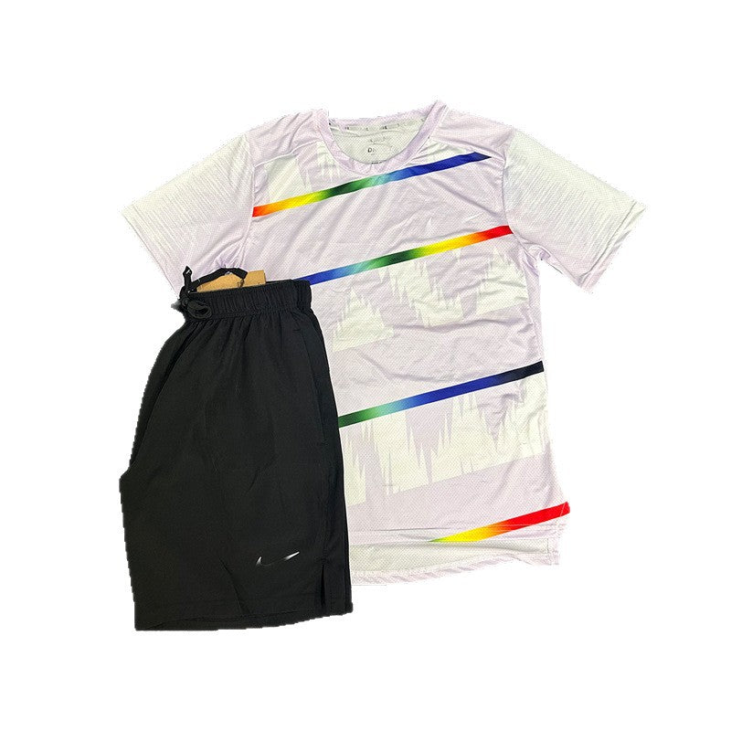 Ensemble de sport Running pour homme | Séchage rapide respirant été