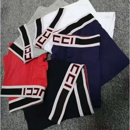 GC Comercio Exterior Marca de moda Moda Ropa interior de algodón para hombre Boxers