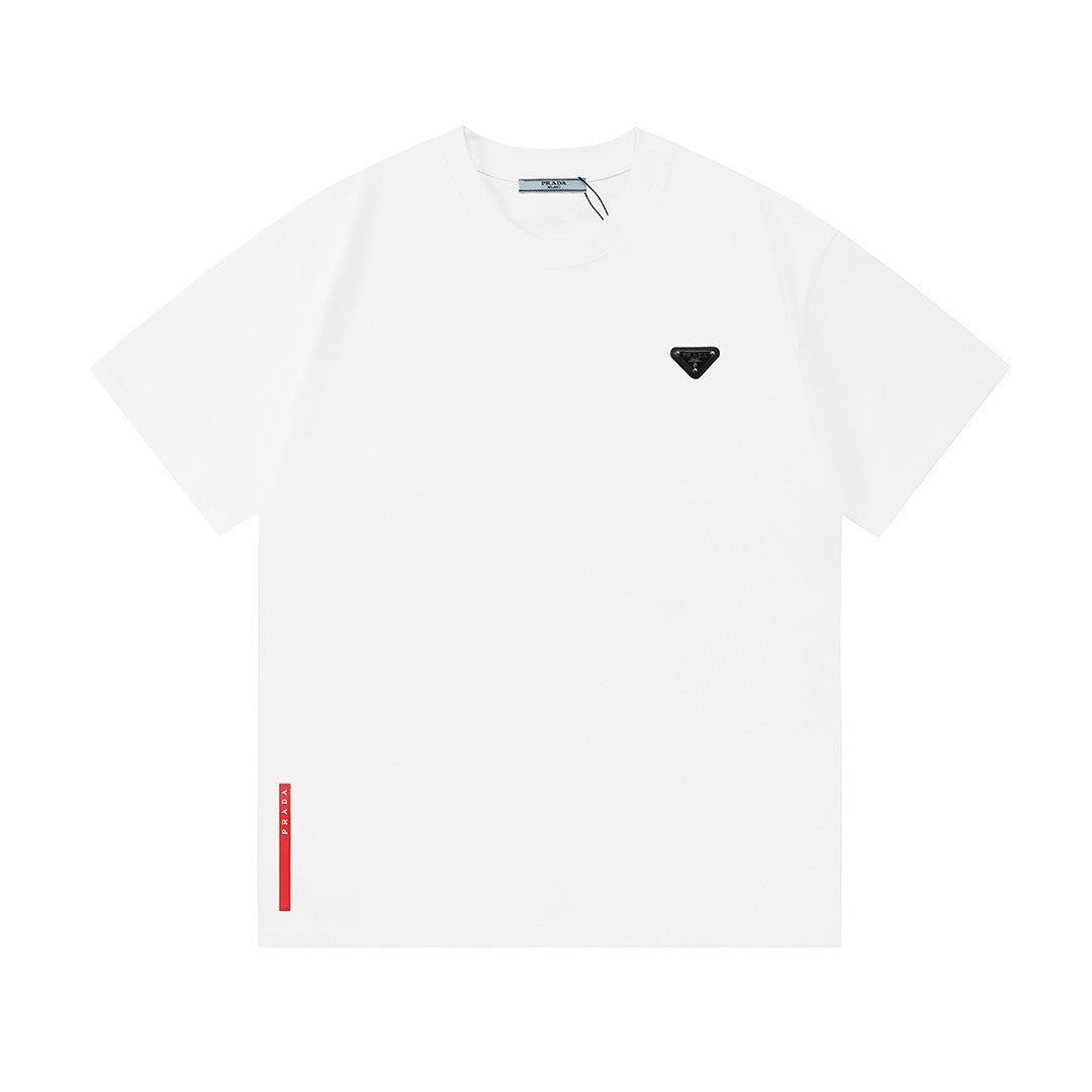 T-shirt Triangles métalliques | Casual été