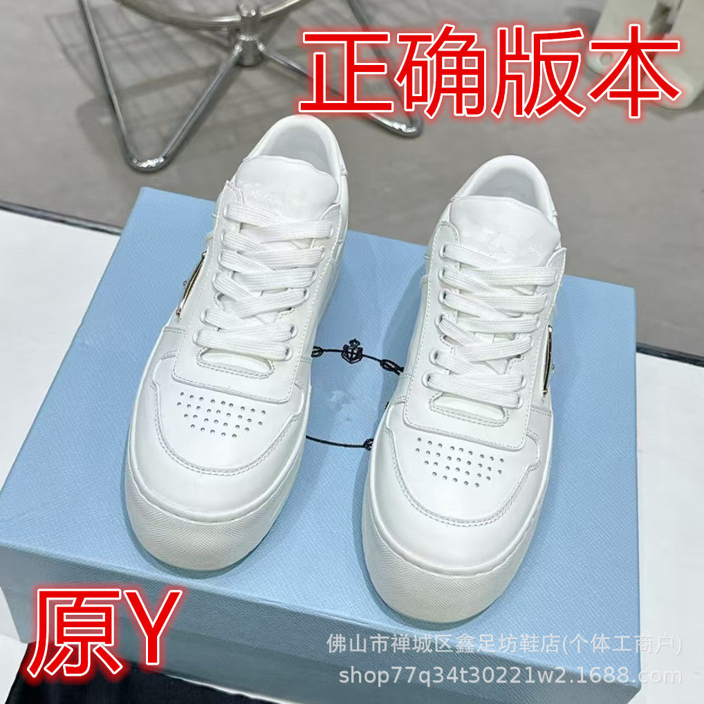 Zapatillas P Blancas Unisex 2026 | Plataforma Casual