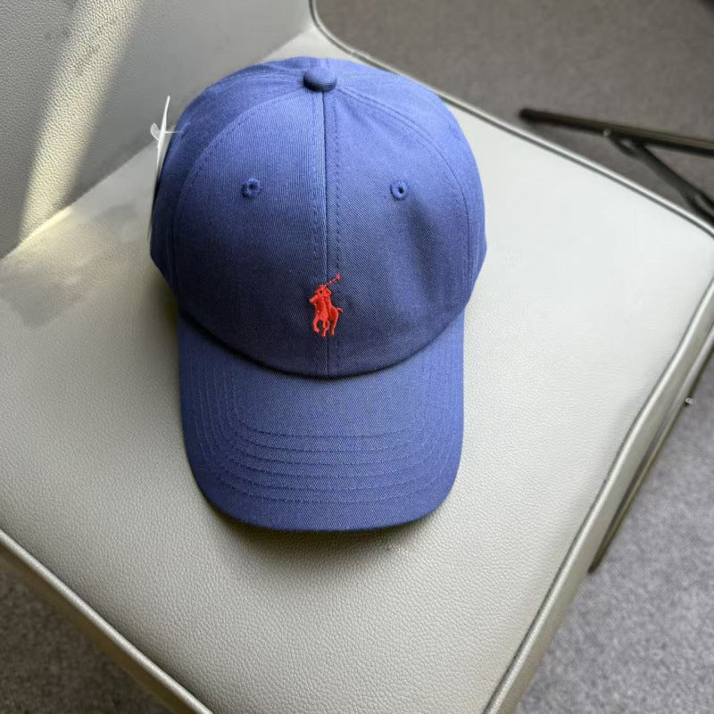 Paul polo con sombrero ruff de verano para mujer, versión coreana de capela blanda, gorra de béisbol para hombres, protector solar de moda lengua de pato cien torres
