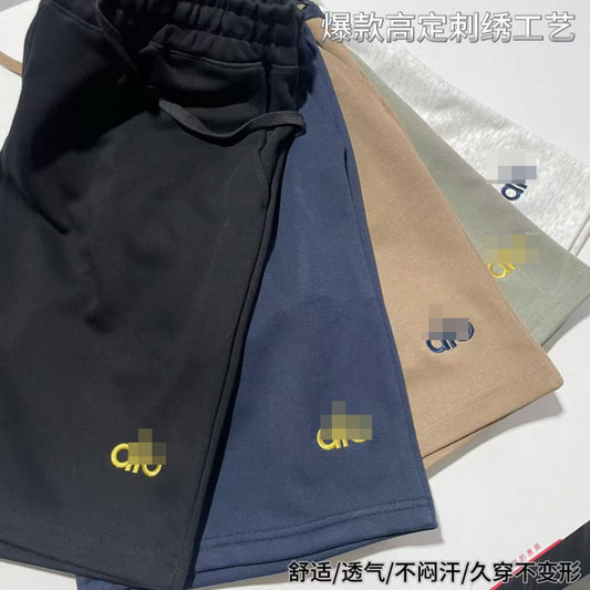 Pantaloncini Sportivi Unisex 2026 | Ricamati Tinta Unita Estate