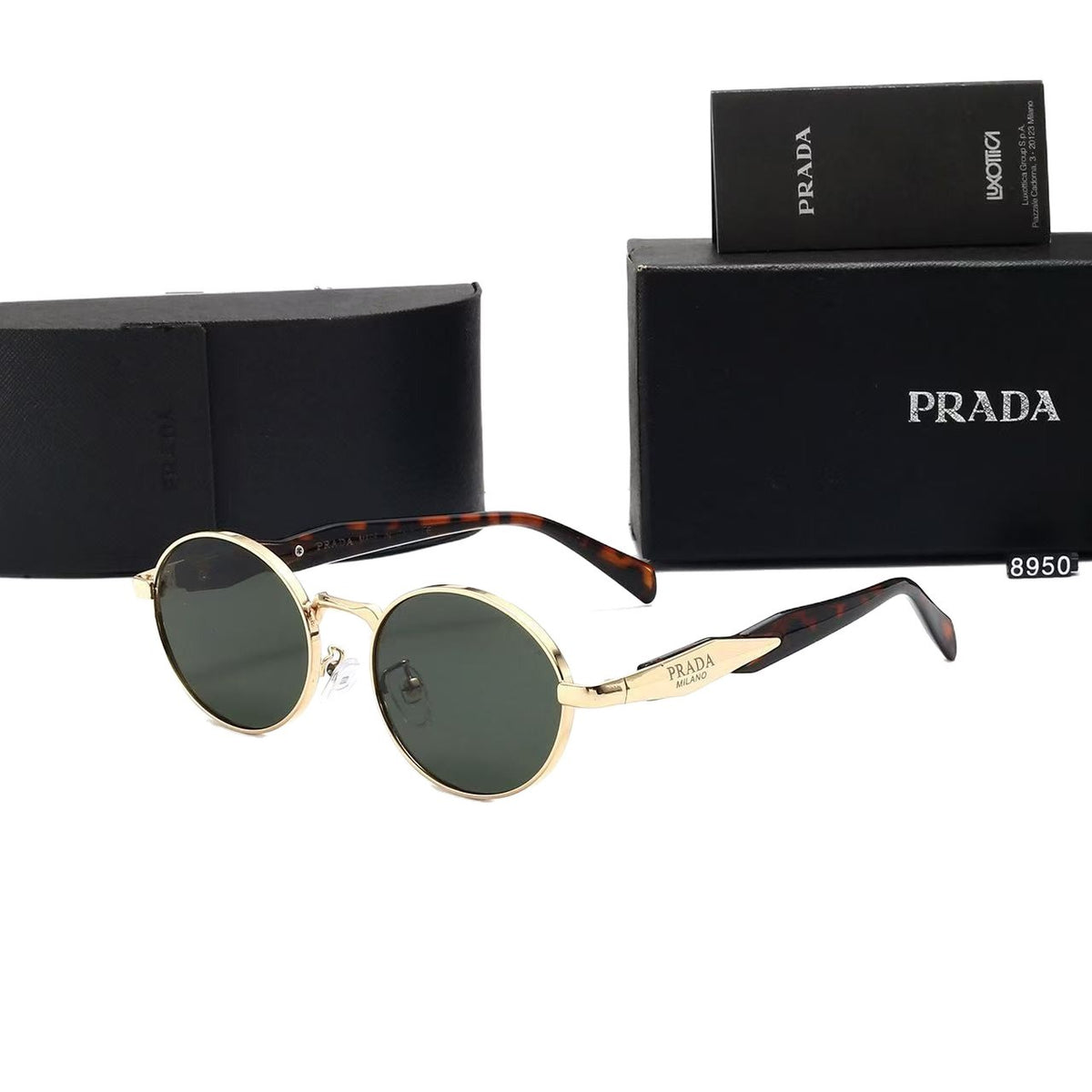 Ovale Sonnenbrille High-End Urban Fashion | Damen European Style