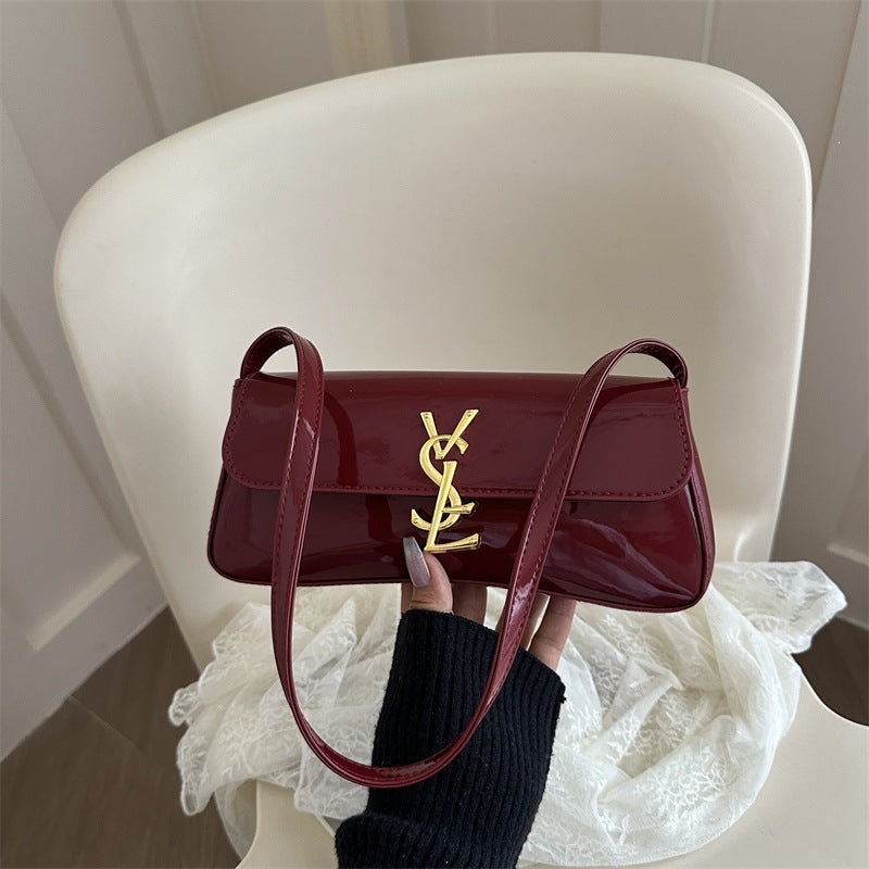 YSL レディース スモールバッグ | スクエア型 テクスチャードデザイン | 箱なし