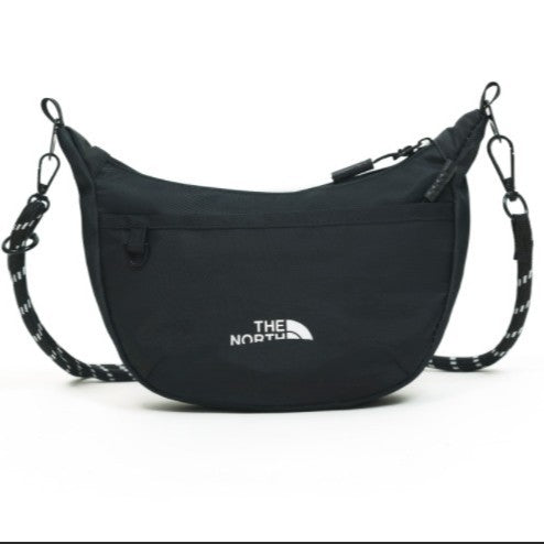 Bolso bandolera de mujer, nuevo bolso retro de moda lazy lazy crescent moon, bolso de hombro pequeño de nylon impermeable, ligero y versátil