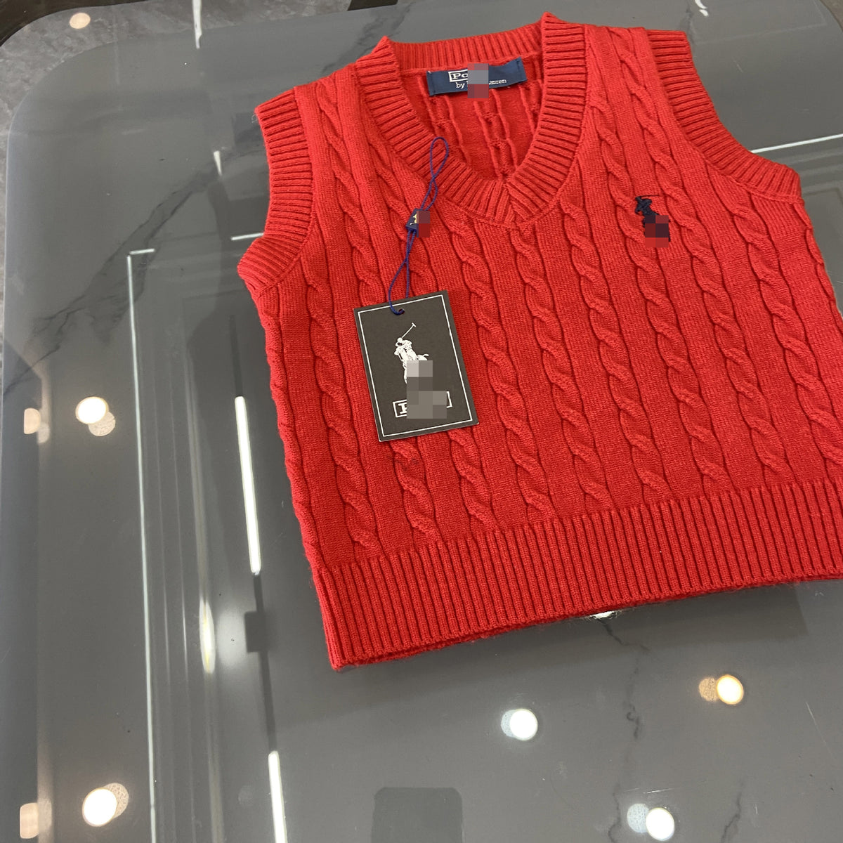 RL Boys' Knit Vest | V-Neck