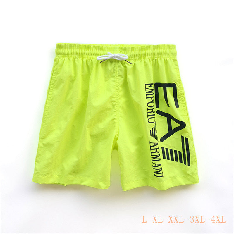 Pantalones cortos deportivos casual para hombres, verano juvenil sueltos, transpirables, de moda, running, fitness, playa, aguas termales, playa de secado rápido