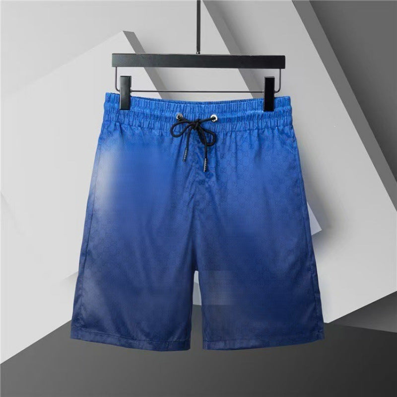 Verano 2026 Nuevos pantalones de playa transfronterizos europeos y americanos de secado rápido, pantalones cortos casuales holgados y de moda al por mayor