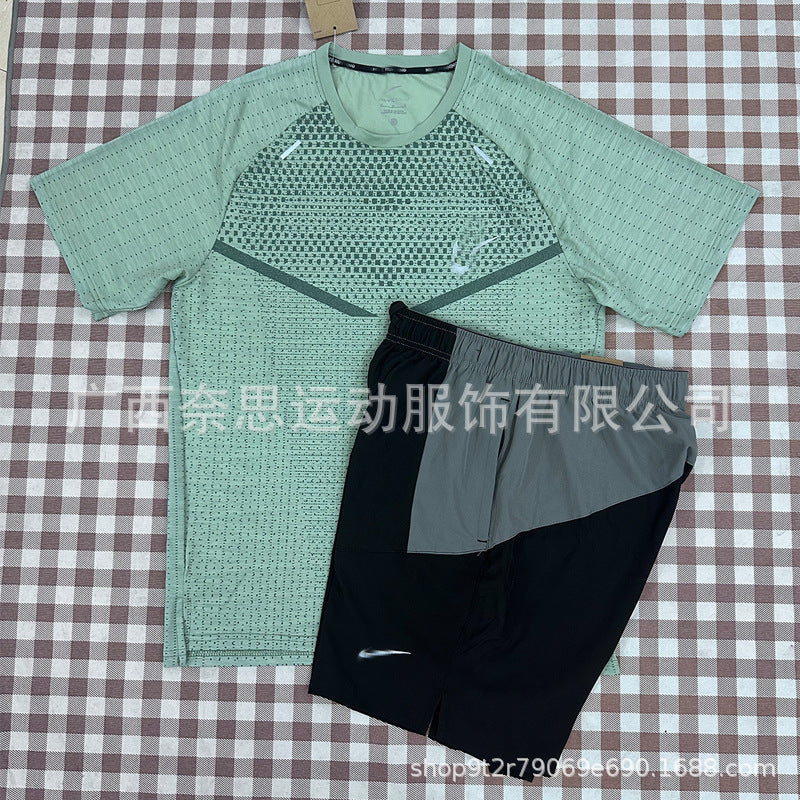 Conjunto Deportivo Hombre Manga Corta | Running Secado Rápido