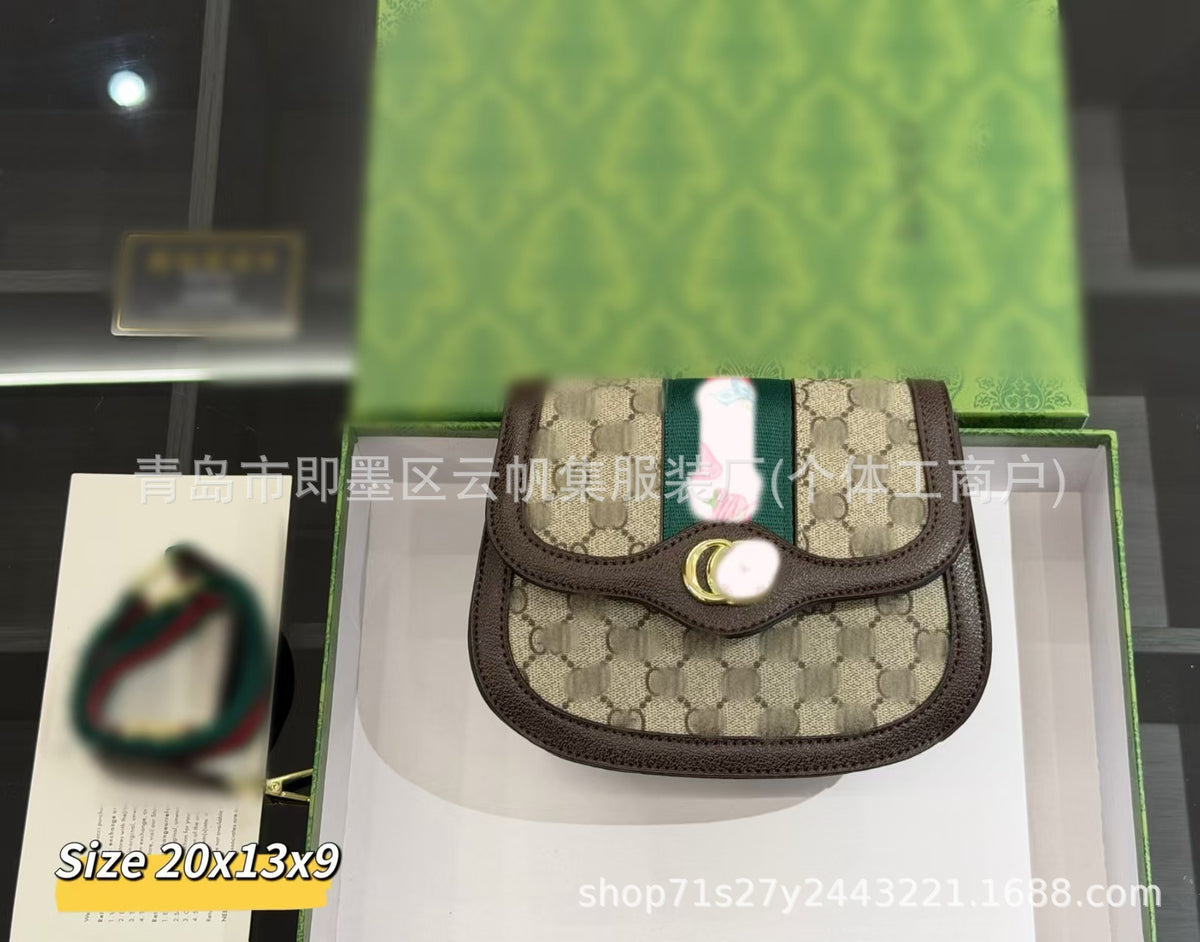 Borsa a tracolla GUCCI | Catena e monogramma | Con scatola