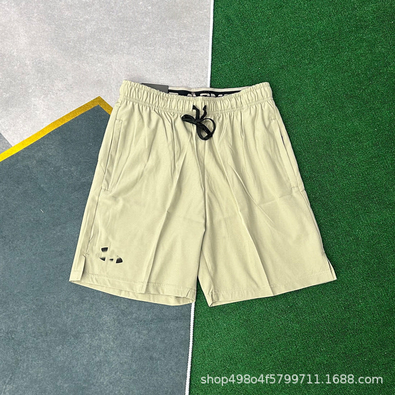 Pantalones cortos americanos de verano, deportes de cuatro puntos, entrenamiento suelto y transpirable, atletismo masculino y femenino, fitness, running informal, pantalones cortos de secado rápido