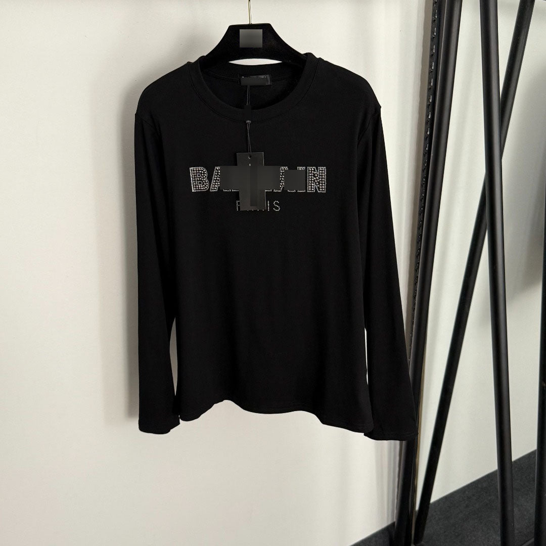 BAL Casual T-Shirt | Long Sleeve With Letters