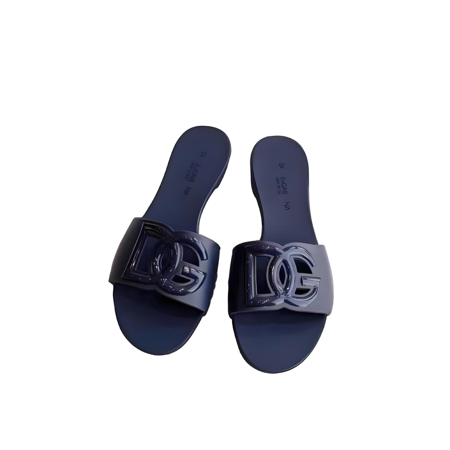 D Summer Slippers nueva prenda exterior transfronteriza, de fondo plano, cómoda, casual, moderna, versátil y de línea recta hueca